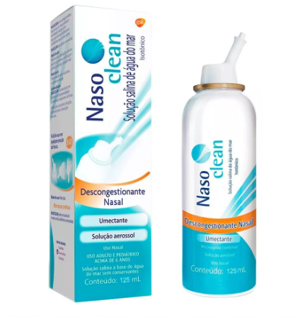 Nasoclean 9 Mg/Ml - 100 Ml Solução Nasal