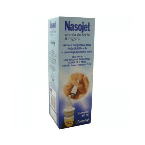 Nasojet Solução Nasal 0,9% 50Ml