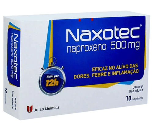 Imagem do produto Naxotec 500Mg 10 Comprimidos - 10 Comprimidos