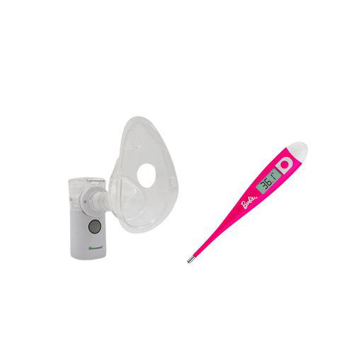 Imagem do produto Nebulizador Ultrassônico + Termômetro Digital Barbie Multilaser