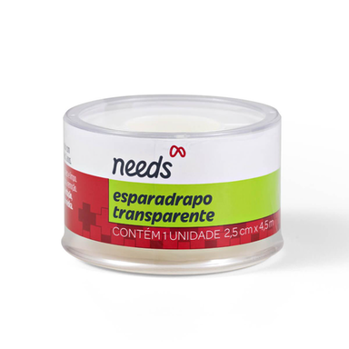 Needs Esparadrapo Transparente 2,5X4,5