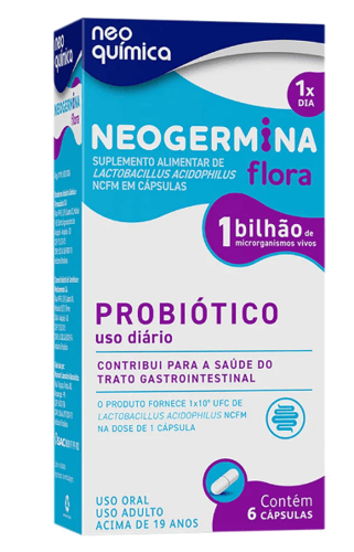 Neogermina Flora - 6 Cápsulas