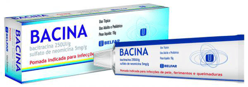 Neomicina E Bacitracina Bacina 10Gr