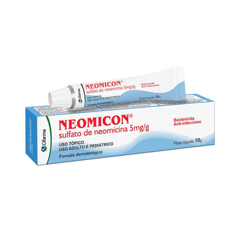 Imagem do produto Neomicina - Neomicon Pomada Com 10 G