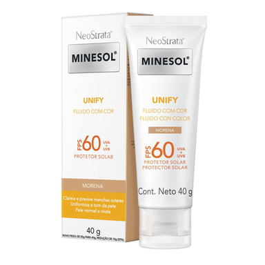 Neostrata Minesol 40Gr Fps60 Com Cor Moren