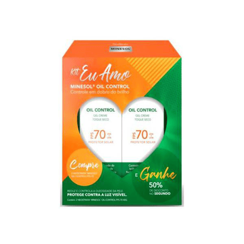 Imagem do produto Kit Protetor Solar Facial Neostrata Minesol Oil Control FPS70 40G 2 Unidades
