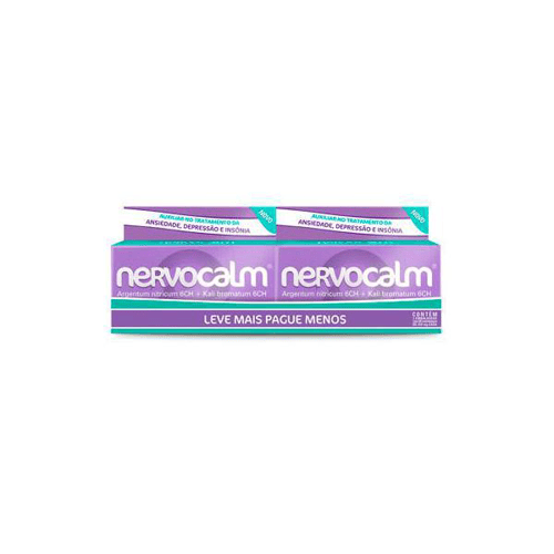 Nervocalm 250Mg Leve Mais Por Menos 120 Comprimidos