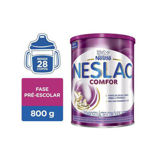 Neslac Comfor Nestlé Composto Lácteo Com 800G