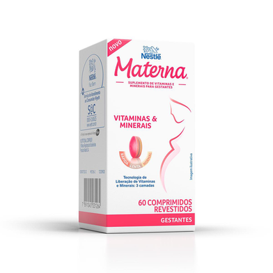 Imagem do produto Nestlé Materna 60 Comprimidos Wyeth