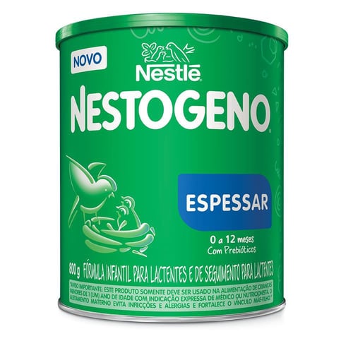 Nestogeno Espessar Fórmula Infantil Nestlé Lata 800G