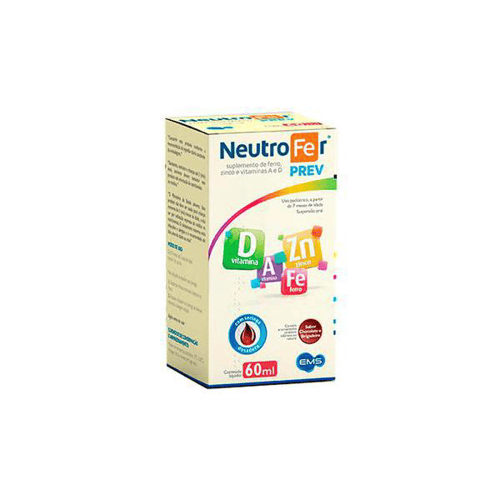 Suplemento Alimentar Neutrofer Folato D EMS 30 Comprimidos - Drogaria Sao  Paulo