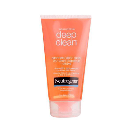 Sabonete Facial Neutrogena - Deep Clean Gel Grapefruit 150G