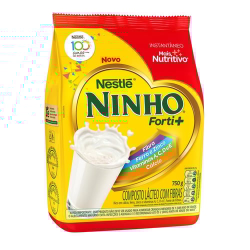 Ninho Instantneo Forti+ Sachê 750G