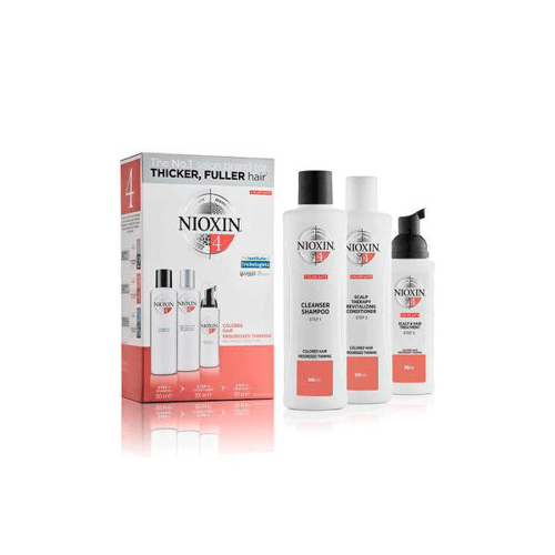 Imagem do produto Nioxin System 4 Kit Shampoo 300Ml + Conditioner 300Ml + Treatment 100Ml