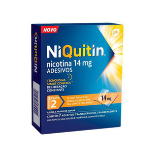 Niquitin Clear 14Mg 7 Adesivos