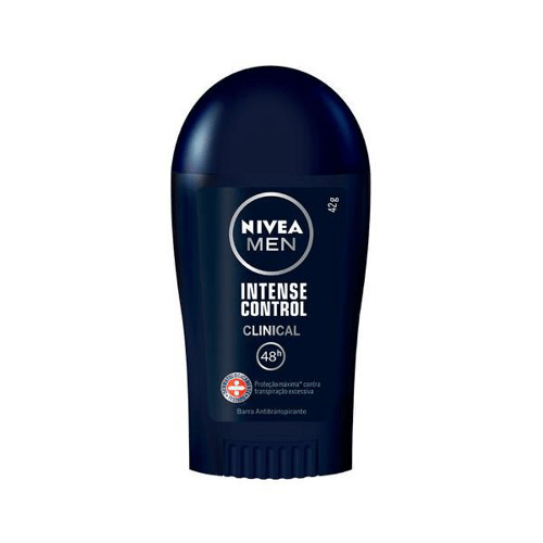 Imagem do produto Nivea Barra Antitranspirante Clinical Intenso Controle Masculino 42G
