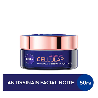 Nivea Cellular Expert Lift Creme Antissinais Noite 50Ml