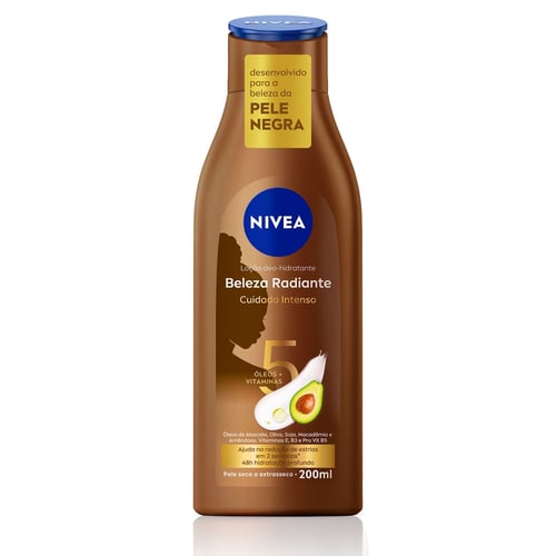 Nivea Hidratante Desodorante Beleza Radiante Cuidado Int 200Ml