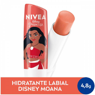 Imagem do produto Nivea Hidratante Labial Pêssego Shine Disney Moana 4,8G