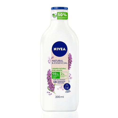 Imagem do produto Nivea Hidratante Natural E Essencial Lavanda Relaxante 200Ml