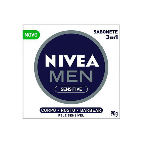 Nivea Men Sabonete Sensitive 3Em1 90G