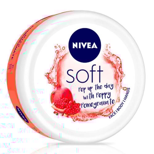 Imagem do produto Nivea Soft Creme Hidratante Edição Limitada Romã 97G
