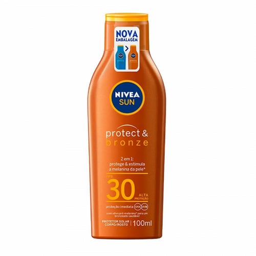 Imagem do produto Nivea Sun Protect & Bronze 30 Fps 100Ml