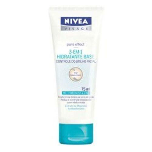 Imagem do produto Nivea - Visage Pure Effect Base Hidratante 3Em1 75 Ml