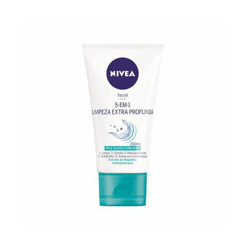 Imagem do produto Nivea - Visage Pure Effect Locao Limpeza Facial 5Em1extra Profunda 150 Ml
