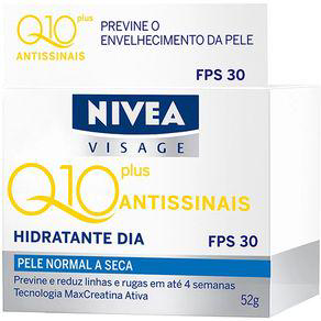 Nivea Visage Q10 Antissiais Hidratante Base 50Ml