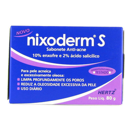 Nixoderm - S Sabonete 80 Gramas