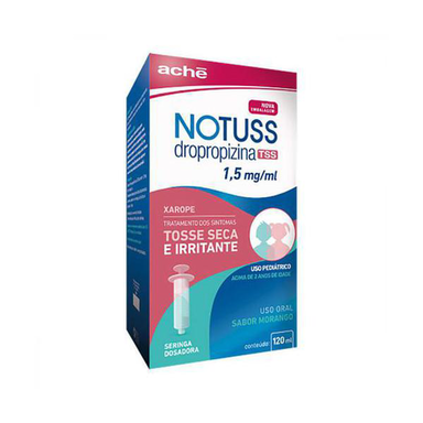 Notuss Tss Xarope Pediátrico 120Ml