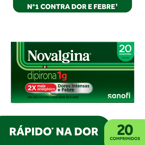 Novalgina 1G 20 Comprimidos