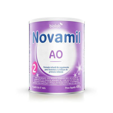 Imagem do produto Novamil Ao 2 Fórmula Infantil Lata 400G