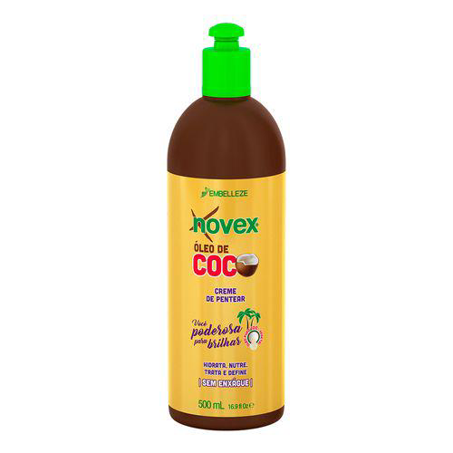 Novex Óleo De Coco Creme De Pentear Embelleze 500Ml