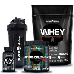 Imagem do produto Novo Bone Crusher Nitro 2T+ Whey Bau + Bcaa + Coqueteleira