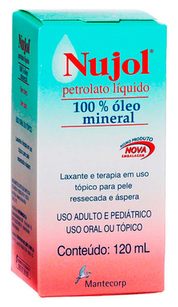 Nujol Óleo Mineral 120 Ml