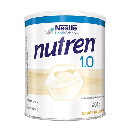 Nutren 1.0 Baunilha Suplemento Alimentar Lata Com 400G