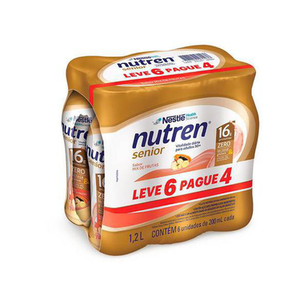 Nutren Senior Mix De Frutas Suplemento Alimentar 200Ml Cada