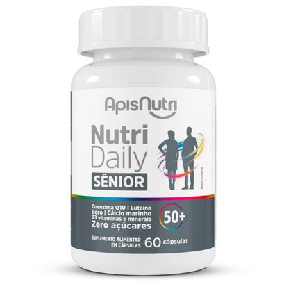 Imagem do produto Nutri Daily Sênior Polivitamínico 610Mg Apisnutri 60 Cápsulas