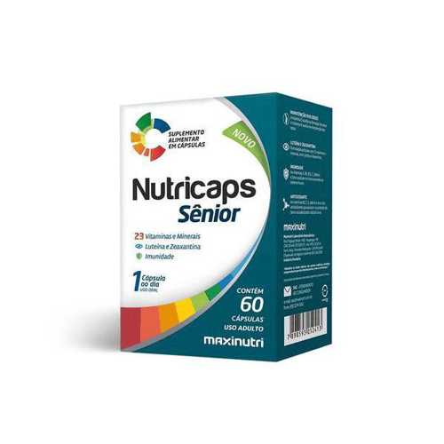 Imagem do produto Nutricaps Sênior 60 Cápsulas Maxinutri