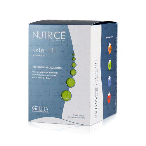 Nutricé - Skin Lift Colágeno Hidrolisado Em Pó Sabor Limão C 30 Sticks