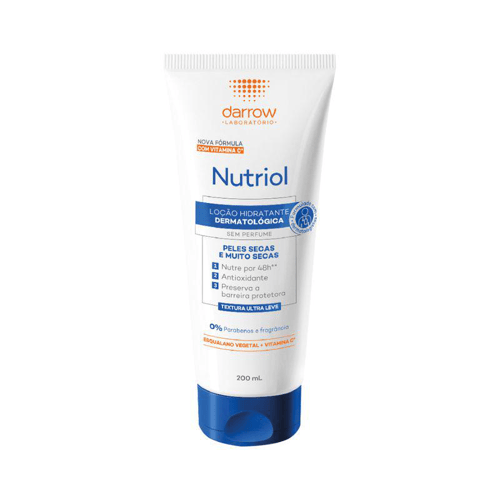 Imagem do produto Nutriol Hidratante 200Ml Loção Sem Perfume Peles Secas E Muito Secas