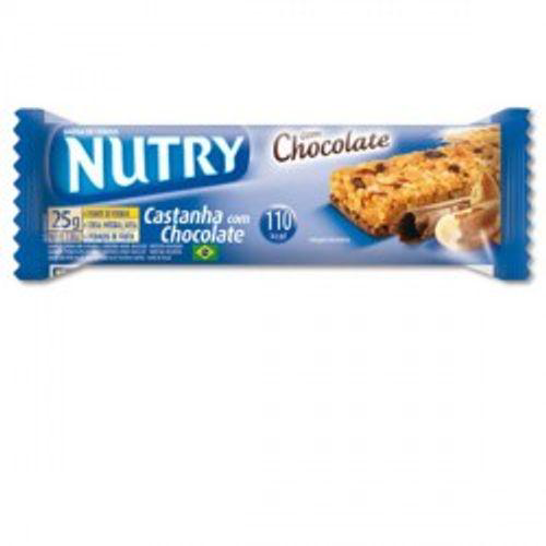 Nutry - Castanha C/Chocolate 25G