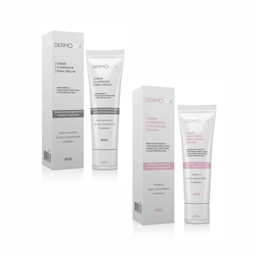 Imagem do produto O Que Fazer Para Virilha Clarear Kit Hidratante E Clareador Dermosex