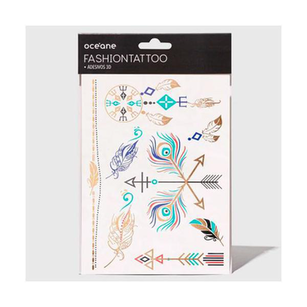 Imagem do produto Oceane Fashion Tattoo Tatuagem Temporária Ft9 Océane