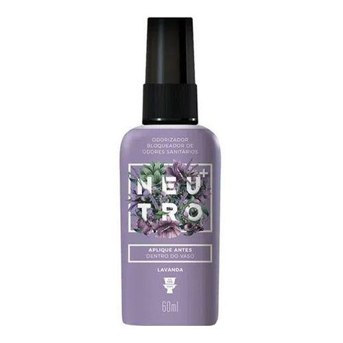 Imagem do produto Odorizador Bloqueador Odores Sanitários Neutro+ Lavanda 60Ml