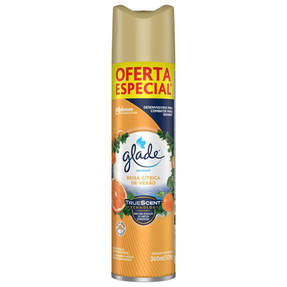 Imagem do produto Odorizador De Ambiente Aerossol Glade Citrus 360Ml