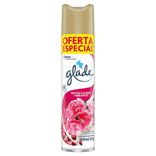 Imagem do produto Odorizador De Ambiente Glade Aerosol Frutas E Flores Vibrantes 360Ml Oferta Especial
