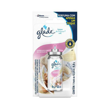 Imagem do produto Odorizador De Ambiente Glade Lembranças Infncia Toque Frescor 12Ml Refil